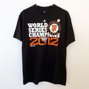 NWOT San Francisco Giants WS Champion 2012 Tee (L)